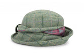 Hoggs of Fife Roslin Ladies Tweed Twist Hat.