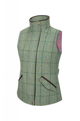 Hoggs of Fife Roslin Ladies Technical Tweed Waistcoat.
