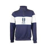 CLEARANCE - Hexby Classic 1/4 Zip Sweatshirt - White