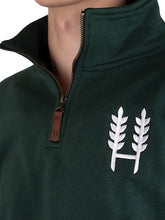 CLEARANCE - Hexby Original 1/4 Zip Sweatshirt - Forest Green
