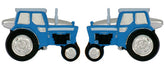 CLEARANCE - Dalaco Tractor Rhodium Plated Cufflinks