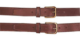 Stitched Leather Belt by Bisley