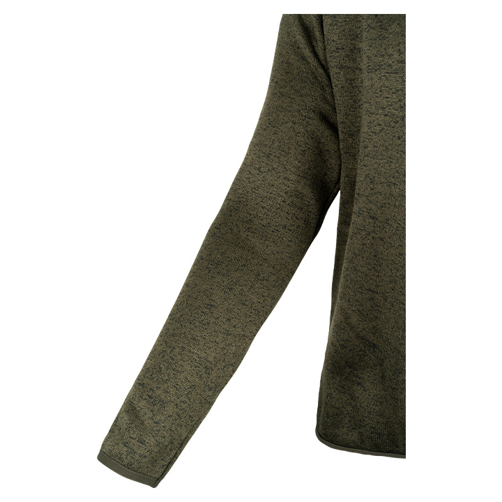 Jack Pyke Melange Quarter Zip Fleece Fleck.