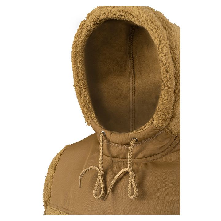Jack Pyke Sherpa Fleece Hoodie Gen 2 Camel.