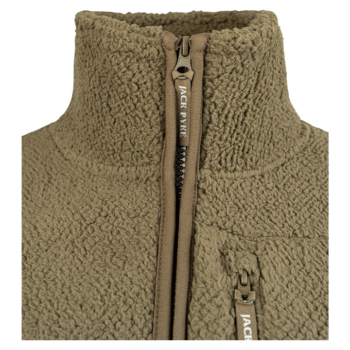Jack Pyke Shires Fleece Jacket Green.
