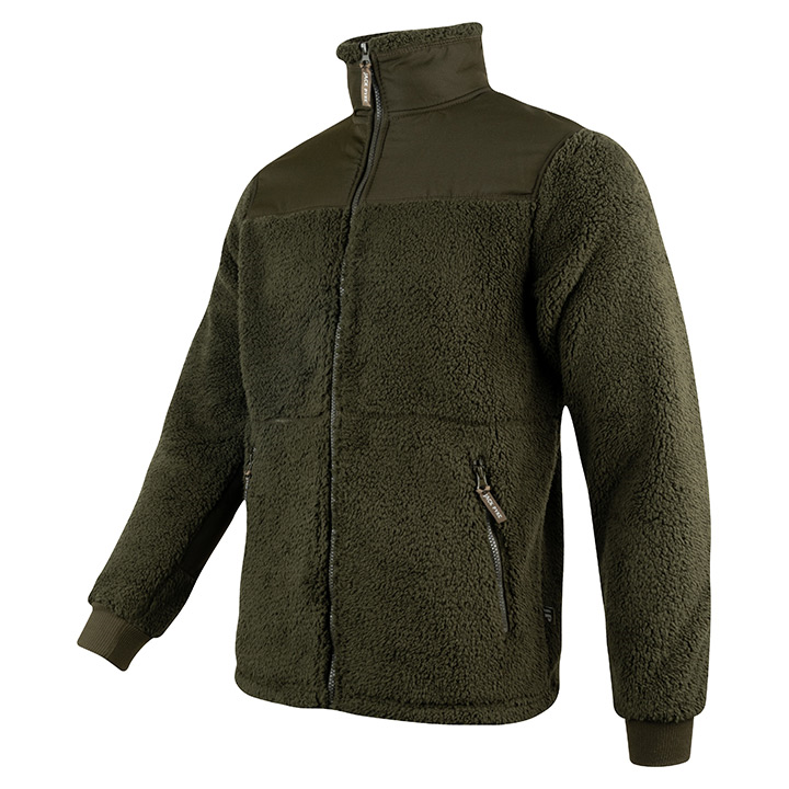 Jack Pyke Sherpa Fleece Jacket Gen 2 Dark Olive.