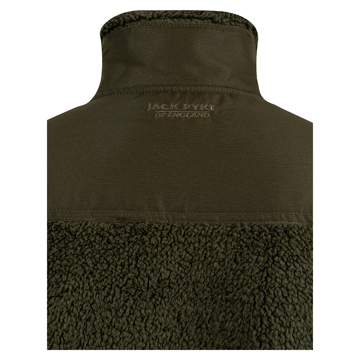 Jack Pyke Sherpa Fleece Jacket Gen 2 Dark Olive.