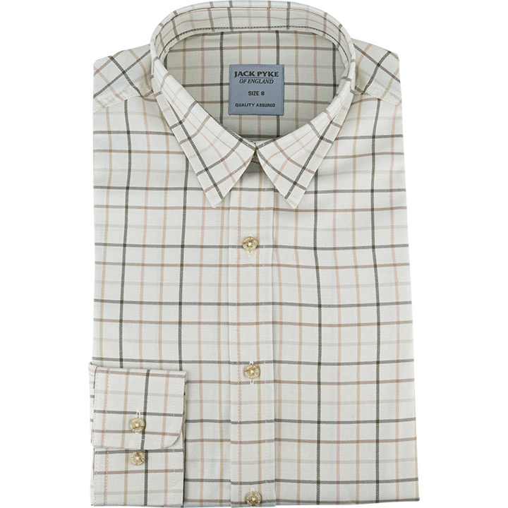 CLEARANCE - Jack Pyke Ladies Countryman Shirt Large Check.