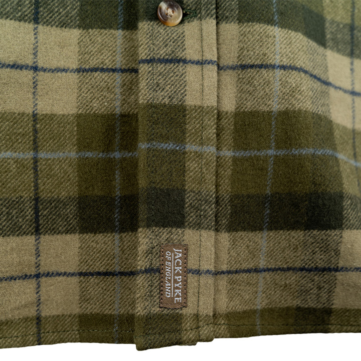 Jack Pyke Men's Bleasdale Heavy Flannel Shirt.