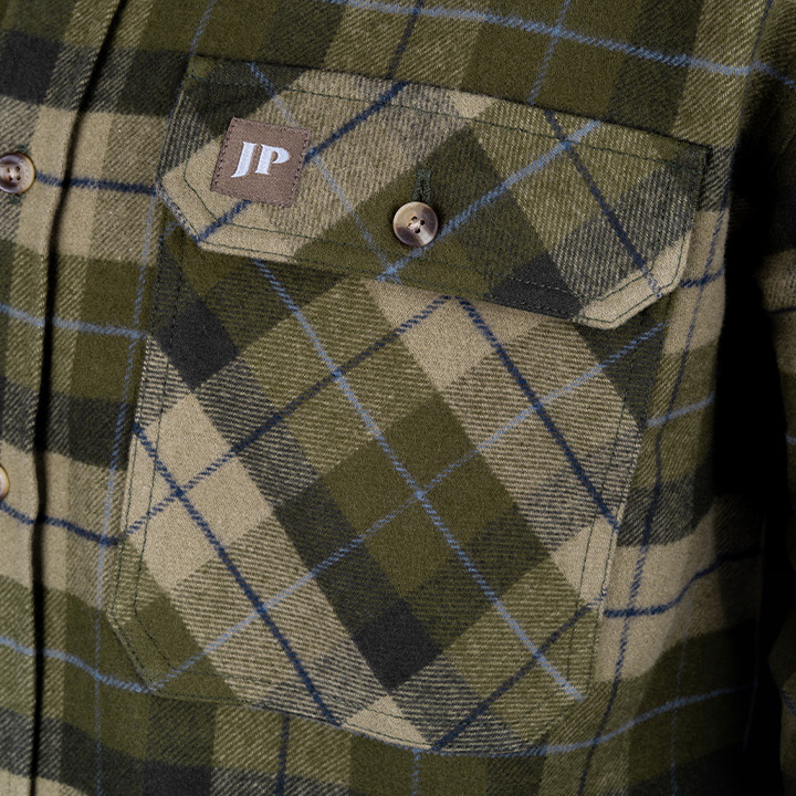 Jack Pyke Men's Bleasdale Heavy Flannel Shirt.