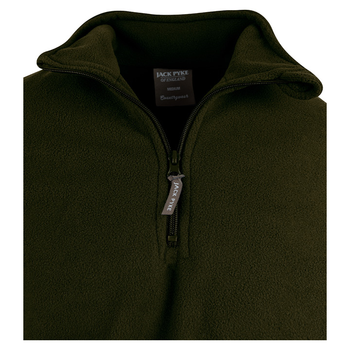 Jack Pyke Country Fleece Top Dark Olive.