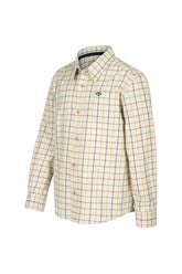 Hoggs of Fife Ambassador junior premier tattersall shirt.