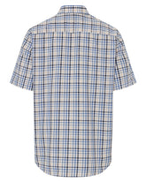 Hoggs Of Fife Aberdour Short Sleeve Checked Shirt.