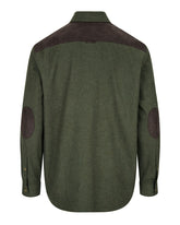 Hoggs Of Fife Dunvegan Flannel Shirt. Loden.