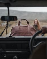 Hoggs Of Fife Monarch Leather Carryon Holdall.