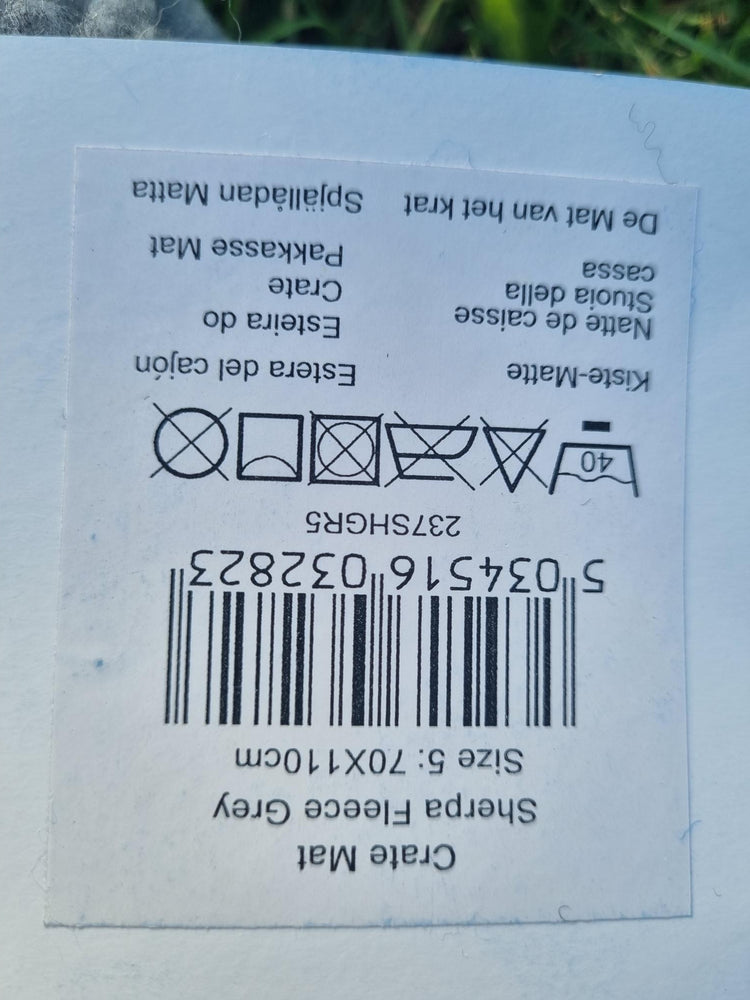 Snoozzzeee Dog Crate Mat