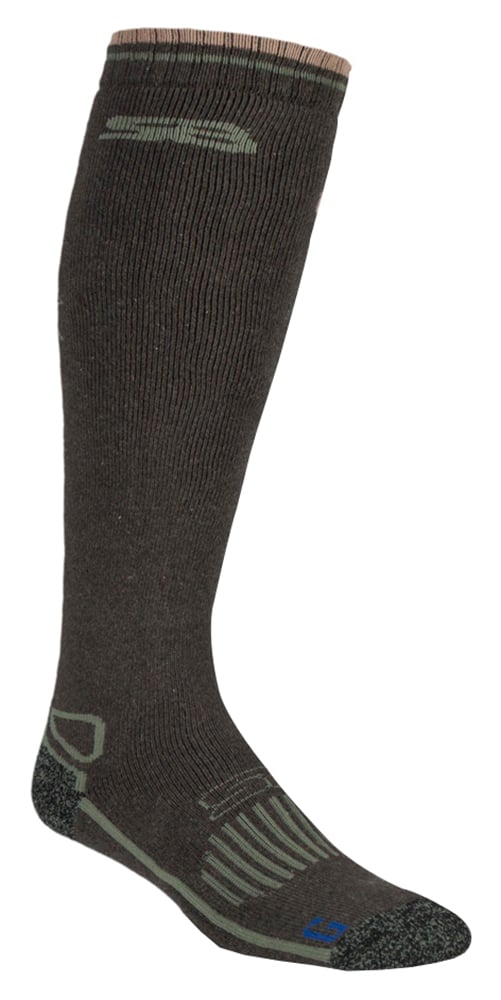 Mens Knee High Wool Wellington Boot Socks