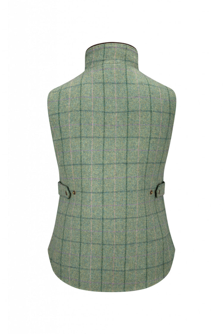 Hoggs of Fife Roslin Ladies Technical Tweed Waistcoat.