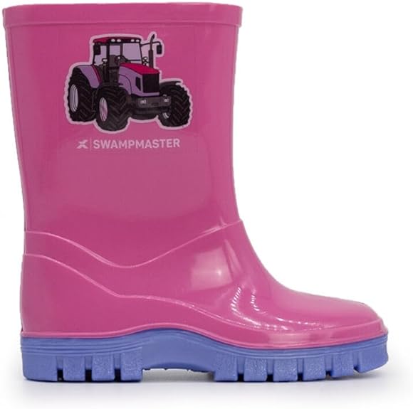 CLEARANCE - Swampmaster Junior Tractor Wellington Boots.