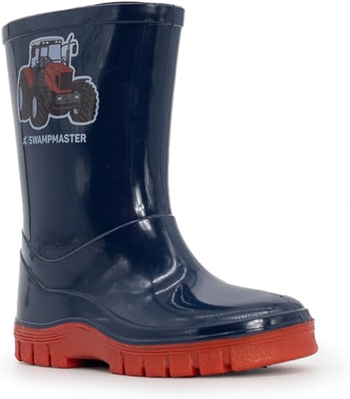 CLEARANCE - Swampmaster Junior Tractor Wellington Boots.