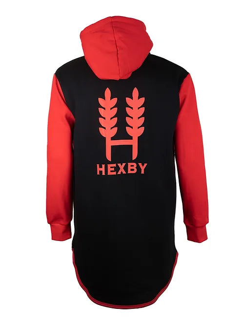 CLEARANCE - Hexby Mullet Shearing Hoodie - Red/Black