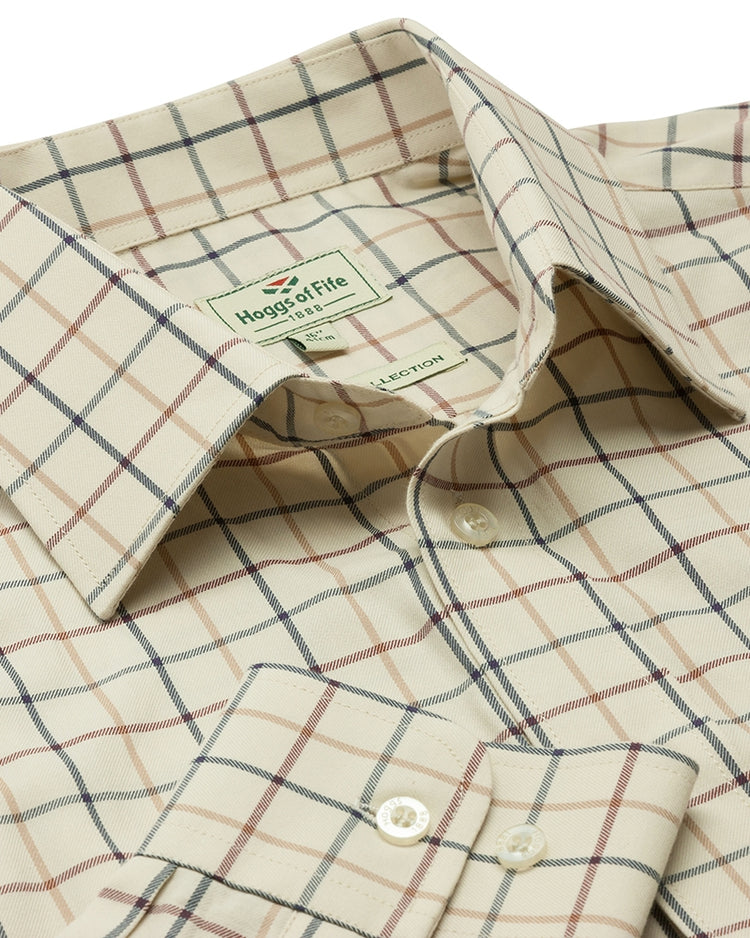 Hoggs of Fife Ambassador Premier Tattersall Shirt.
