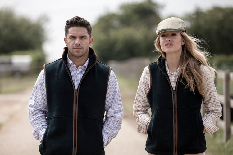 CLEARANCE - Alan Paine Aylsham Mens Fleece Gilet.