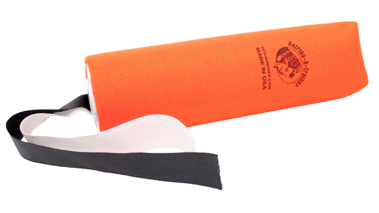 Orange Canvas Dummy with Streamer for Dummy Launcher