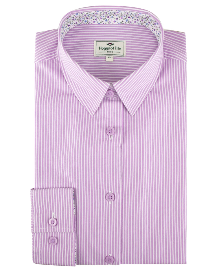 Hoggs of Fife Bonnie 11 Ladies Cotton Shirt.