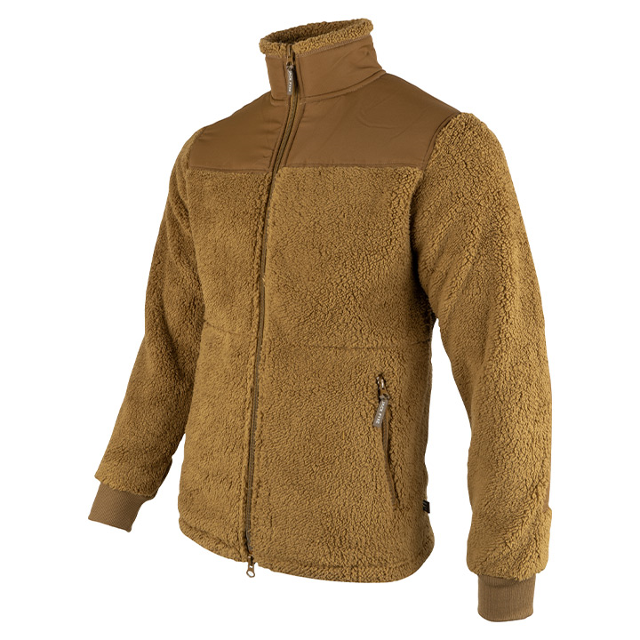 Jack Pyke Sherpa Fleece Jacket Gen 2 Camel.