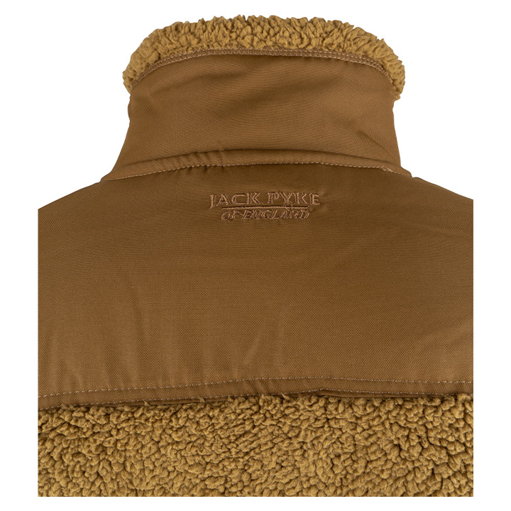Jack Pyke Sherpa Fleece Jacket Gen 2 Camel.