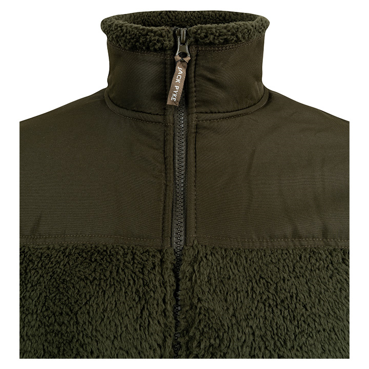 Jack Pyke Sherpa Fleece Jacket Gen 2 Dark Olive.
