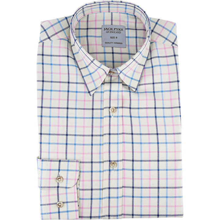 CLEARANCE - Jack Pyke Ladies Countryman Shirt Large Check.