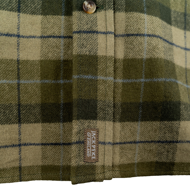 Jack Pyke Ladies Bleasdale Heavy Flannel Shirt.