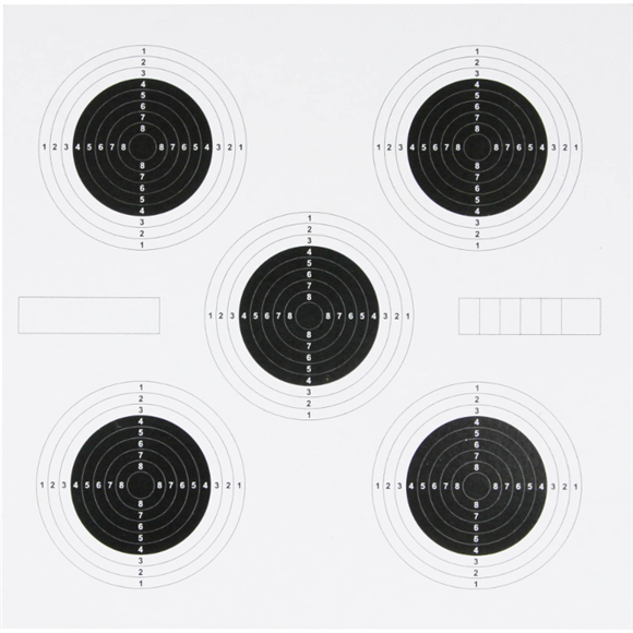 Jack Pyke 25 Yard Targets.