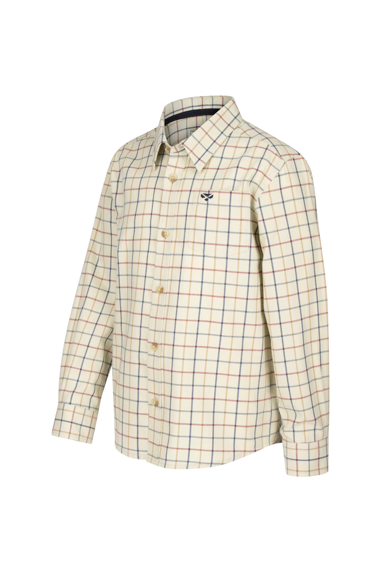 Hoggs of Fife Ambassador junior premier tattersall shirt.