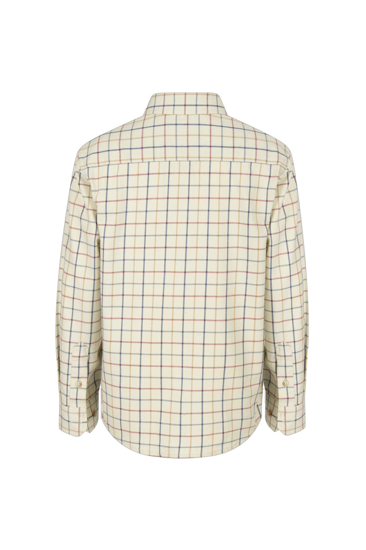 Hoggs of Fife Ambassador junior premier tattersall shirt.