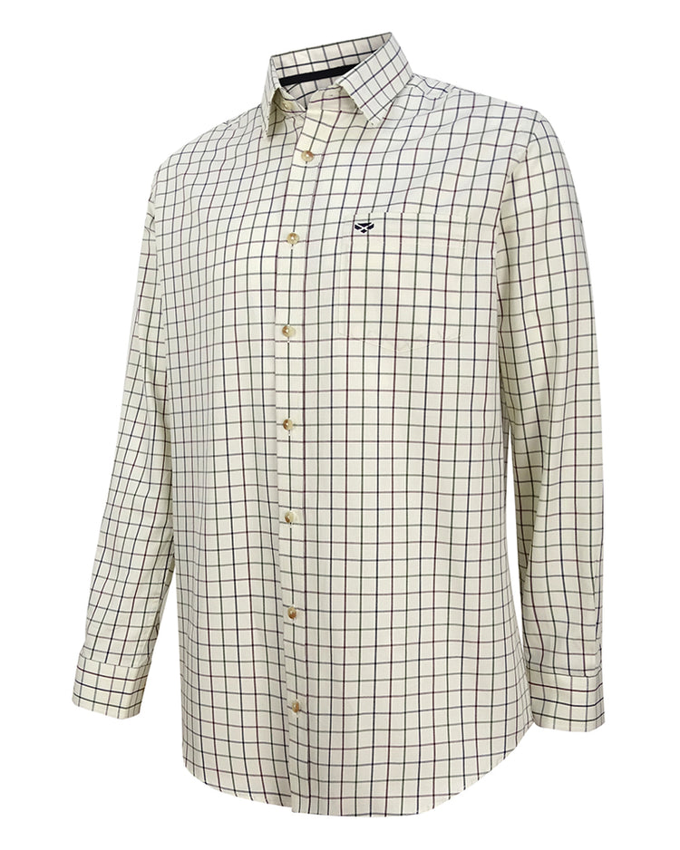Hoggs of Fife Balmoral Luxury Tattersall Shirt