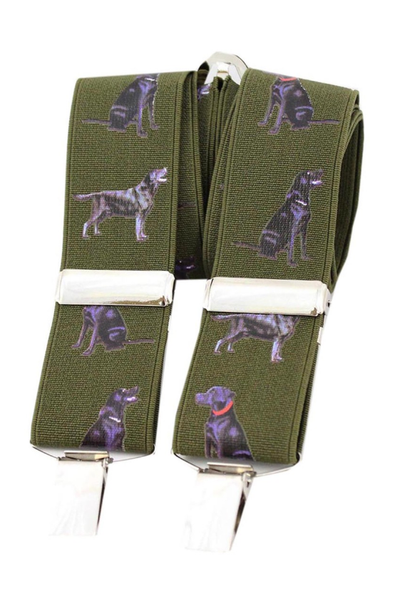 Soprano Labrador Green 35mm X Style Braces