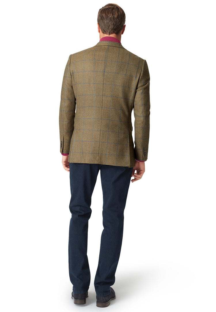 CLEARANCE - Brook Taverner Breedon Pure New Wool Check Jacket