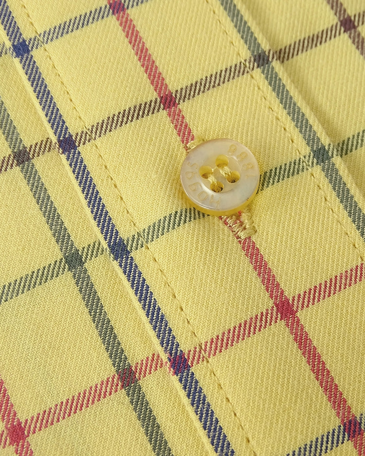 Hoggs Of Fife Governor Premier Tattersall Shirt.