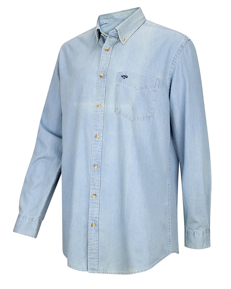 Hoggs Of Fife Archerfield Denim Shirt.