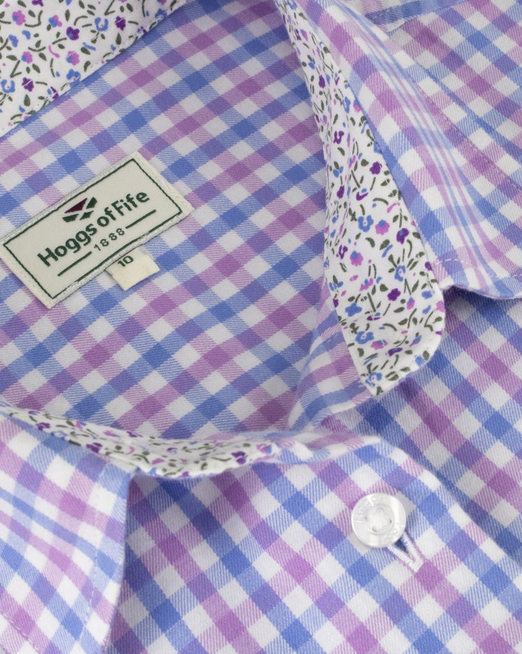 Hoggs Of Fife Becky ll Ladies Cotton Shirt.