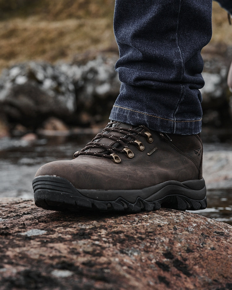 Hoggs Glencoe Waxy Leather Waterproof Trek Boot.