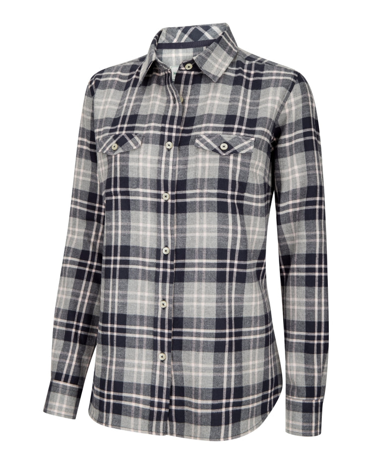 Hoggs of Fife Eilidh Ladies Flannel Shirt.