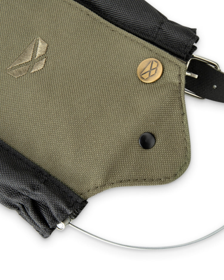 Hoggs Of Fife Field & Country Gaiter. Green/Black.