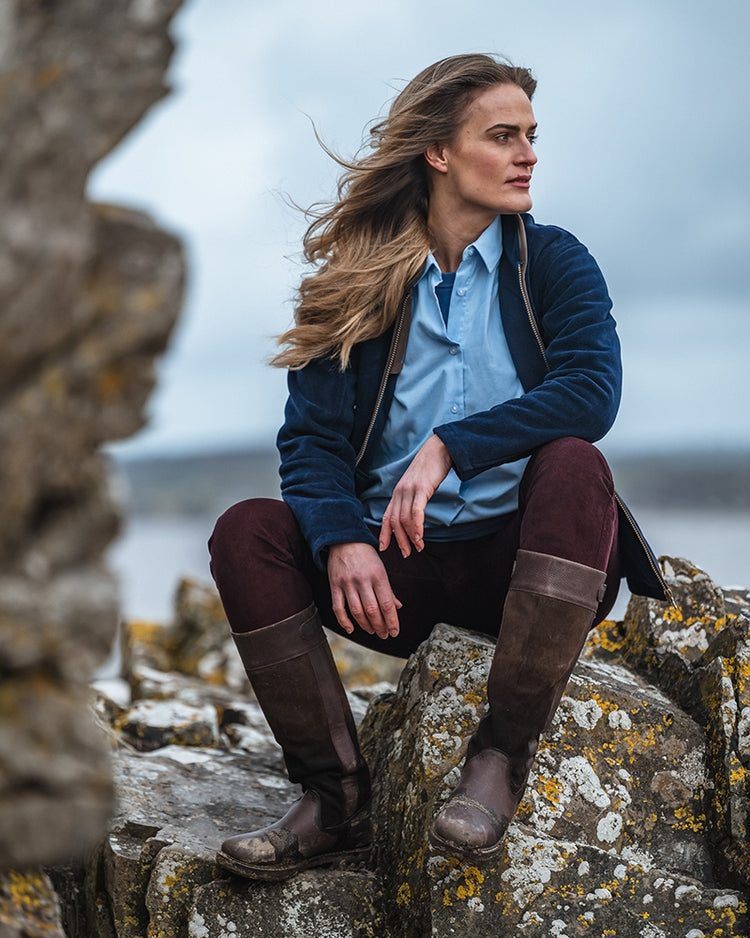 Hoggs of fife Stenton Ladies Fleece Jacket.