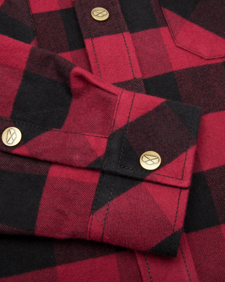 Hoggs Of Fife Tentsmuir Heavyweight Flannel Shirt.