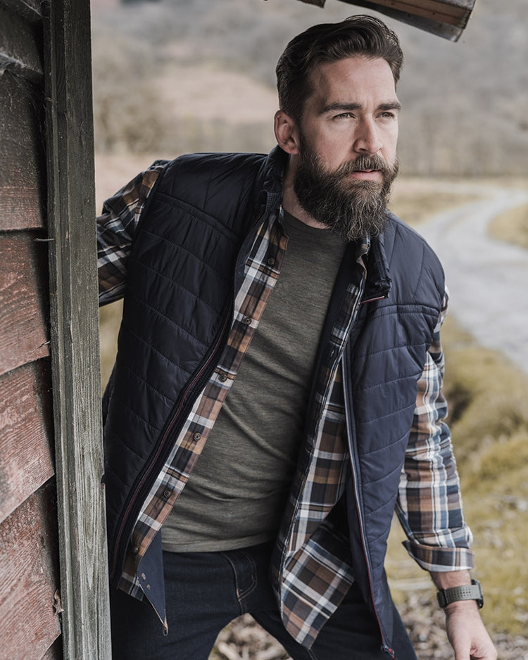 Hoggs Of Fife Granite Rip-Stop Gilet.