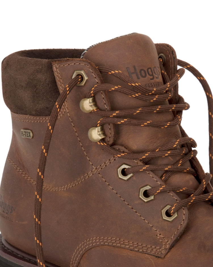 Hoggs Of Fife Cronos Pro Work Boots. Crazy Horse Brown.